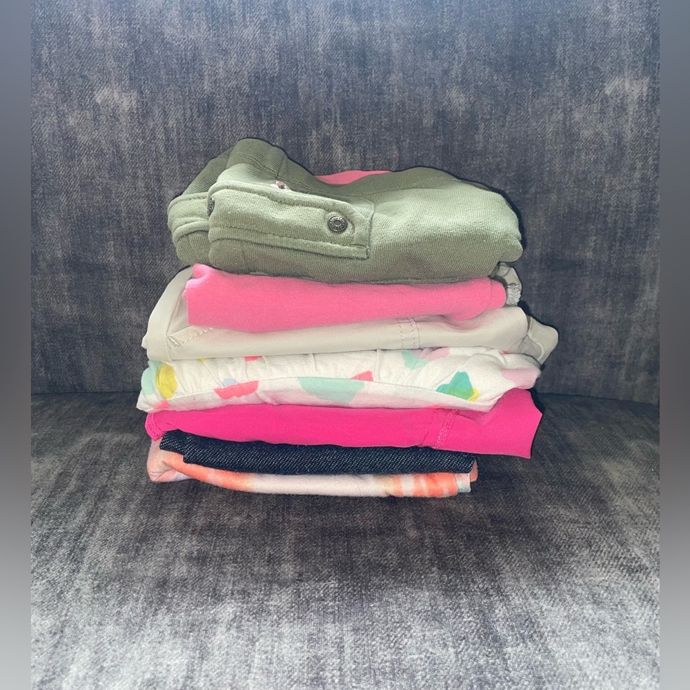 7 Piece Girls Size 7/8 Shorts Lot